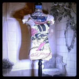 🍏 Women's Ed Hardy XS T-shirt